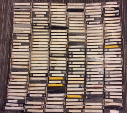 200+ Betamax Tape Lot - Sold As Blanks - TV Commercials Horror Doctor Who