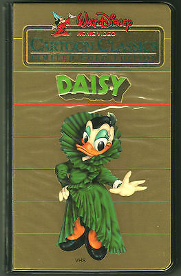 Walt Disney Home Video Cartoon Classics Limited Gold Edition Daisy VHS