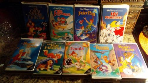 Walt Disney VHS Classics LOT OF 9 (Enlarge Pics for Titles)
