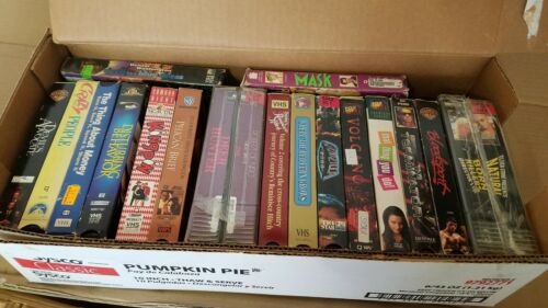Movies On VHS Lot Of 17 Mixed [VHS]