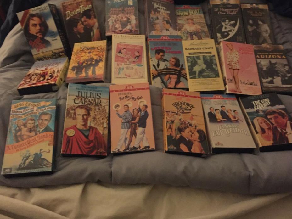 VHS Lot (20) Musicals, Old Adventure,