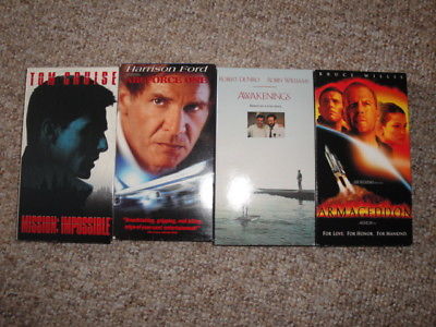 Lot Of 4 VHS Movies