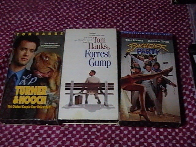 Tom Hanks VHS Lot