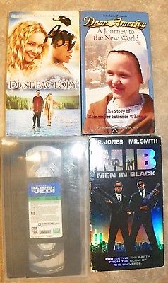 Four Family (VHS) Movies Lot