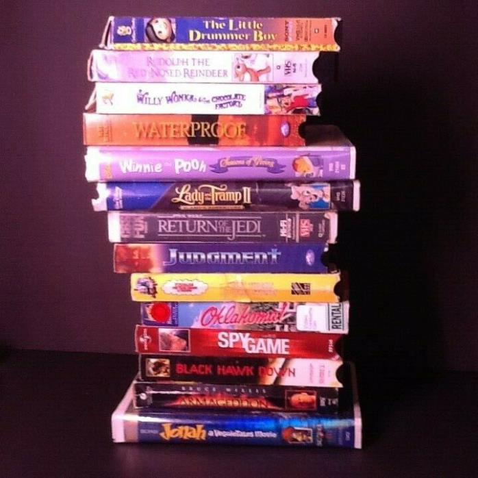 VHS Childrens Tapes #2