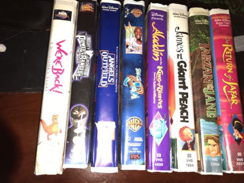 VHS Movie Tape Lot