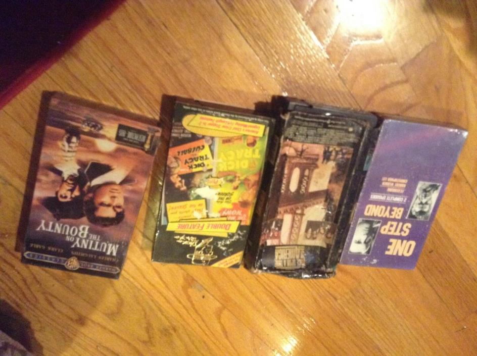 Lot of 4 Old clasic VHS Movies