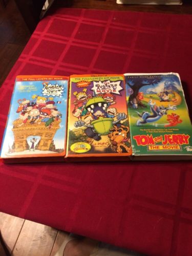 Lot Of (3) Assorted VHS Home Videos