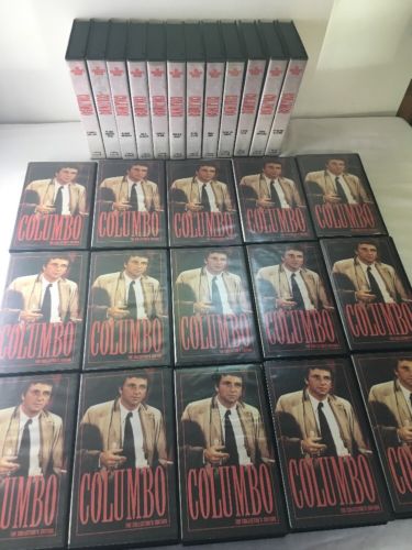 Vintage VHS Tapes Columbo The Collector's Edition 27 Tapes