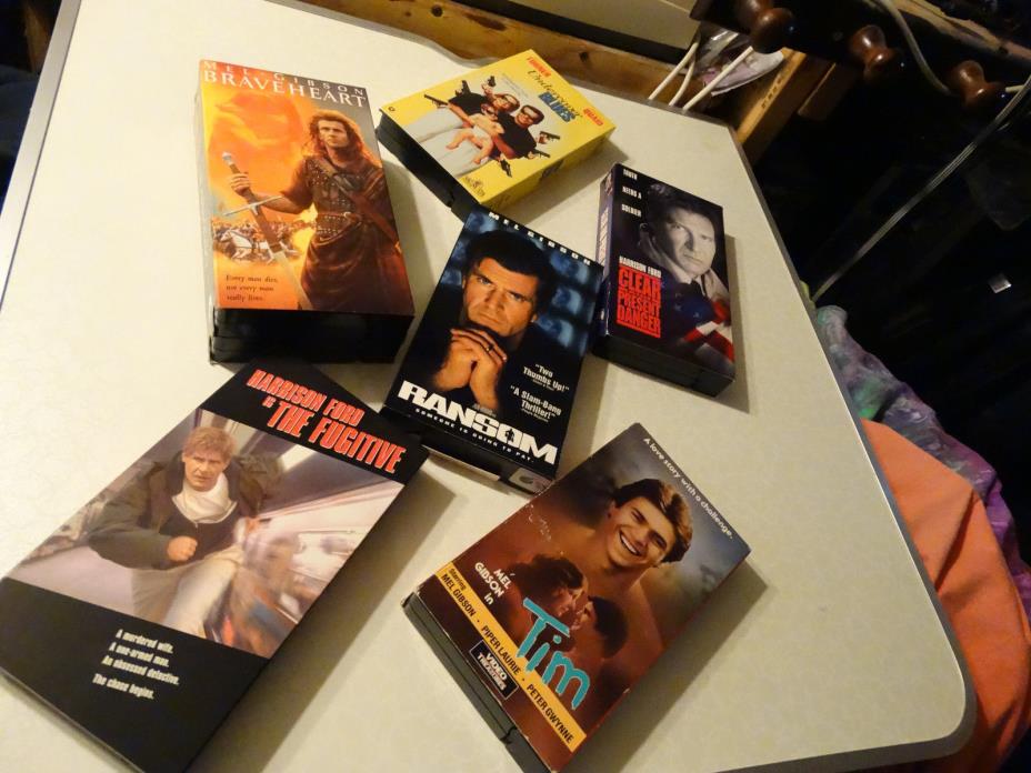 SIX VHS MOVIES - EXCELLENT (1)
