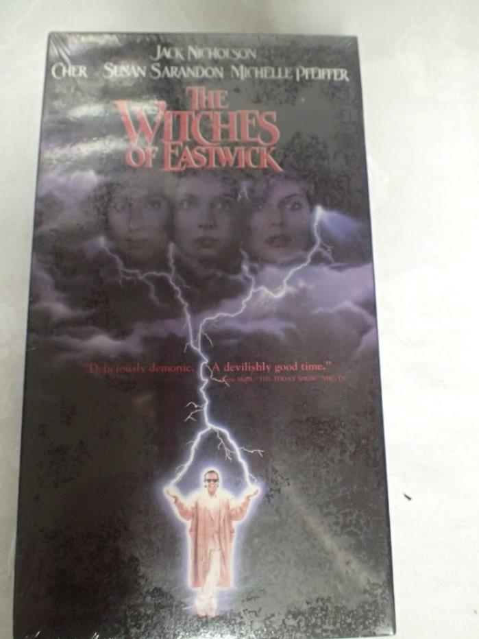 vintage VHS movie tape THE WITCHES OF EASTWICK,  The Original - still sealed
