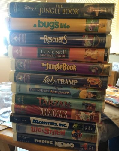 Lot Of 12 Disney VHS - Nice