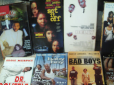 8 CLASSIC MOVIES ON CASSETTE.TOM CRUISE,WILL SMITH,EDDIE MURPHY,ETC