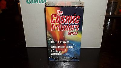 THE COSMIC TRAVELERS SERIES 3 VHS BOX DOCUMENTARY SPACE NEW SEALED