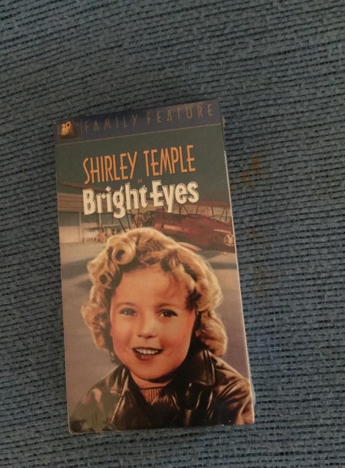 Vintage Video  Shirley Temple Bright Eyes Never opened