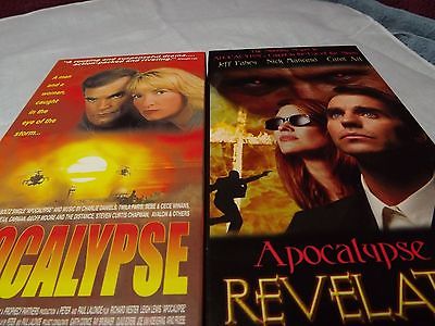 Apocalypse, Revelation II, Tribulation, IV Judgement (4) movies (VHS) format