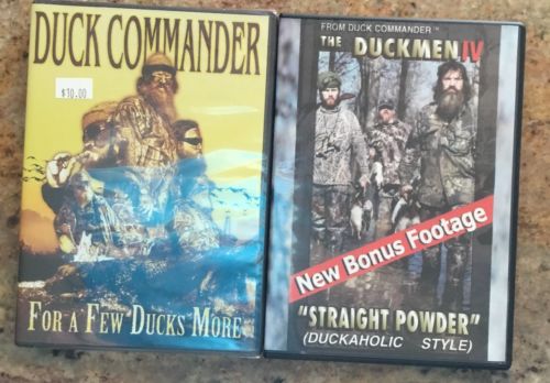 LOT OF 2 DVDS  DUCK COMMANDER MOVIES
