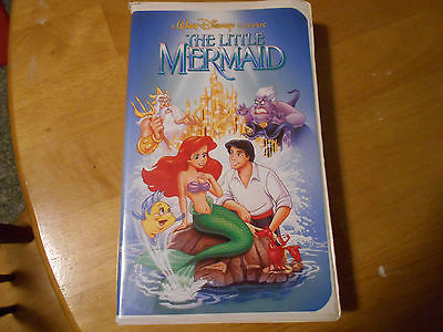 Little Mermaid Black Diamond VHS Tape