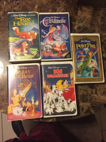 Vintage Disney VHS movies *See Description*