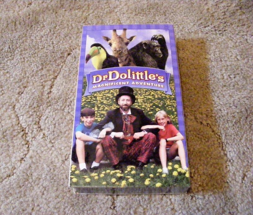 Dr. Dolittle's Magnificent Adventure (1997 VHS tape) - New/Sealed