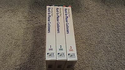 Pleasing Your Hard to Please Customers - 3 VHS Set by Dr. Rick Brinkman