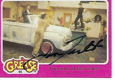 JOHN TRAVOLTA SIGNED 1978 TOPPS 