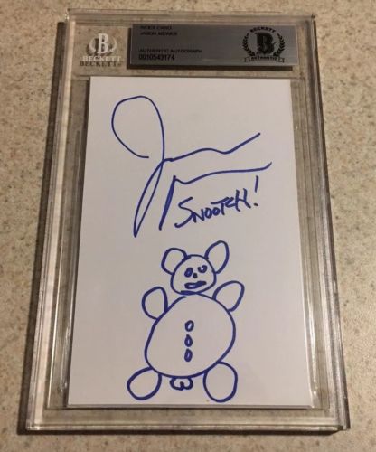 Jason Mewes Clerks Jay & Silent Bob Signed Hand Drawn Sketch Card 1/1 BAS 3