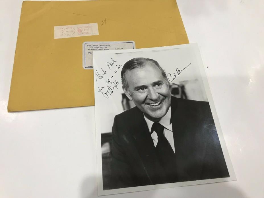 Carl Reiner - Autographed Vintage 8x10 Photograph from 1978