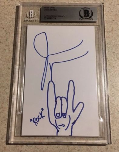 Jason Mewes Clerks Jay & Silent Bob Signed Hand Drawn Sketch Card 1/1 BAS