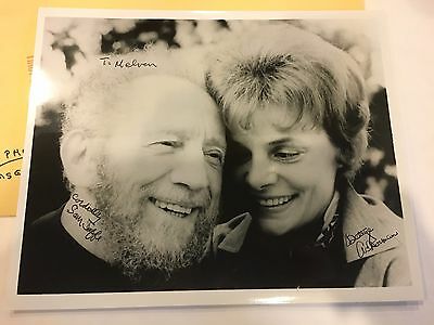 Sam Jaffe & Bettye Ackerman  Hand Signed Photo
