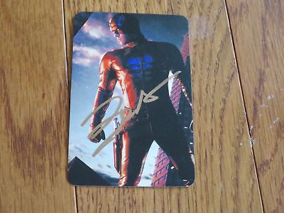 Ben Aflleck Autographed Daredevil Card Hard Signed