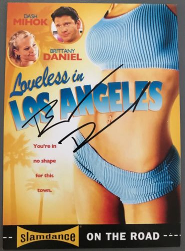 Brittany Daniel Signed Autographed 5x7 Movie Insert Photo