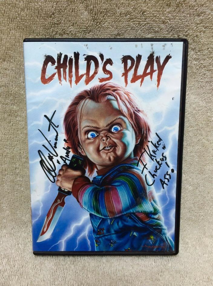 Autographed Childs Play DVD