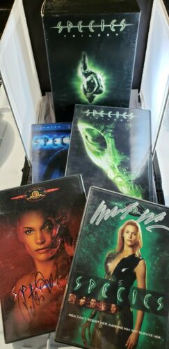 Species DVD Box Set Signed By Peter Medak Michael Madsen