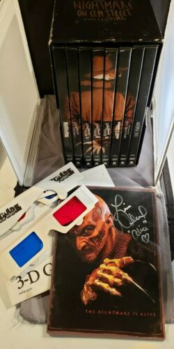 A Nightmare On Elm Street DVD Box Set Signed By Lisa Wilcox