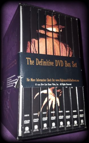 A Nightmare on Elm St  Definitive dvd collection *Autographed By Cast*