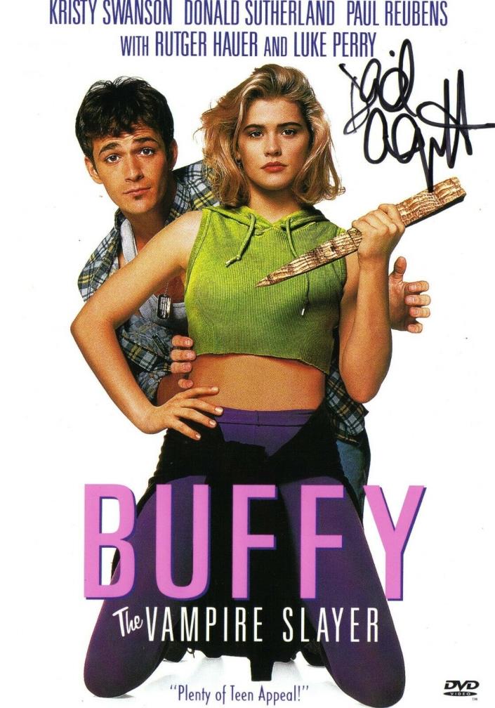 Buffy The Vampire Slayer DVD Signed By David Arquette