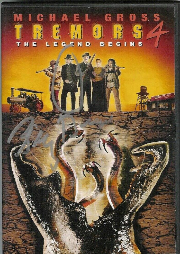 Tremors 4 DVD Signed By Billy Drago