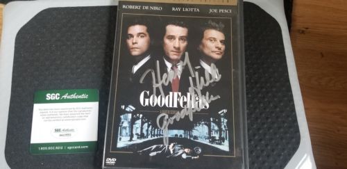 Henry Hill Signed Dvd Goodfellas New York  Lucchese Crime Family Mobster SGC#AA1