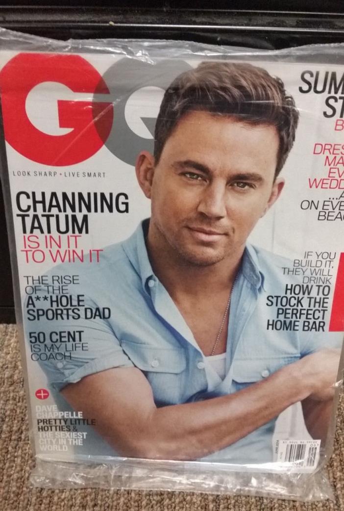 GQ Magazine June 2014 Channing Tatum Summer Style - New and Sealed