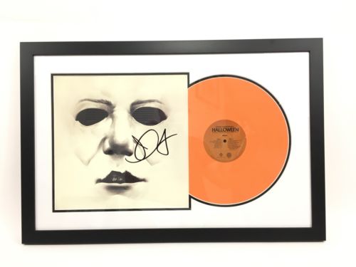 John Carpenter Signed Halloween Mondo Vinyl Framed JSA LOA