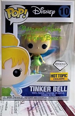 Margaret KERRY SIGNED Funko Pop Autograph DIAMOND TINKERBELL JSA COA 238 HT 10