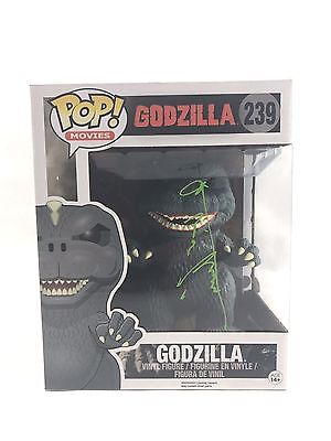 Haruo Nakajima Authentic Autograph Godzilla Funko Pop 239 Gojira JSA COA 239