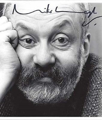 LEIGH MIKE LEIGH DIRECTOR signed 8x9.5 autographed photo GOLDENAGE ESSENTIALS