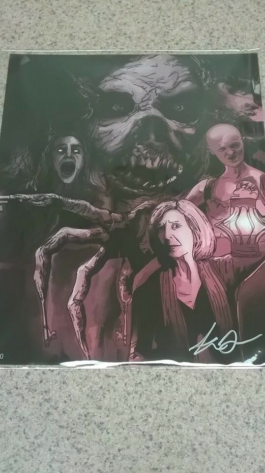 The BAM! Box Horror Insidious signed fan art print,  8x10 w COA -Steve Jenks