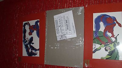 Spiderman Lithographs *Augraphed by Stan Lee*