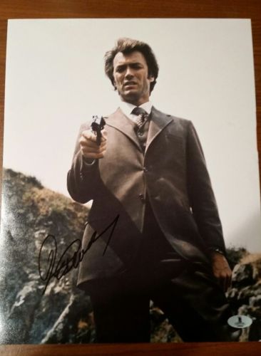 Clint Eastwood Autographed 11X14 BAS