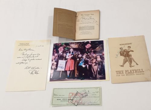 Rare Vintage Wizard Of Oz Signed Autograph Lot Garland Lahr Bolger Etc.