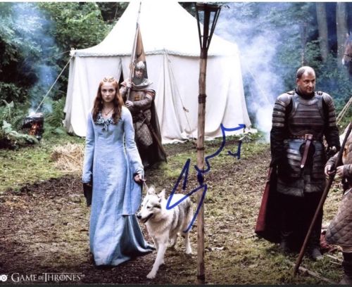 Sophie Turner Game Of Thrones Authentic Signed 8X10 Photo PSA/DNA #X12680