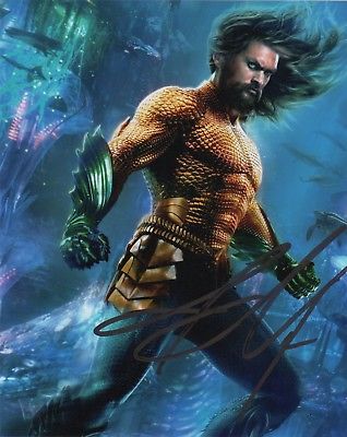 Jason Momoa Aquaman Autographed Signed 8x10 Photo COA #CB11